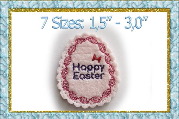 Easter Egg Feltie: A Seasonal Embroidery Review