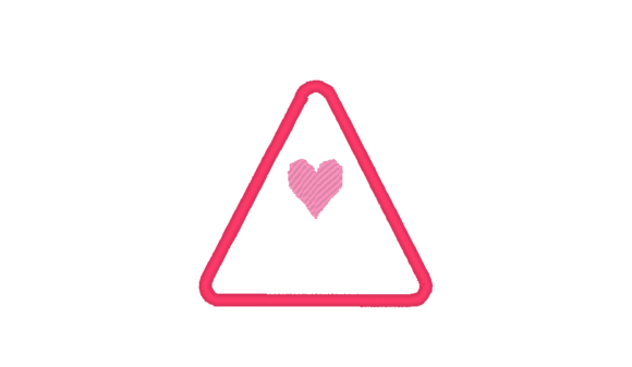 Heart Inside a Triangle