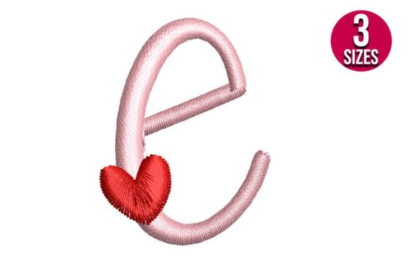 Letter E with Heart: A Whimsical Monogram for Meaningful Gifts